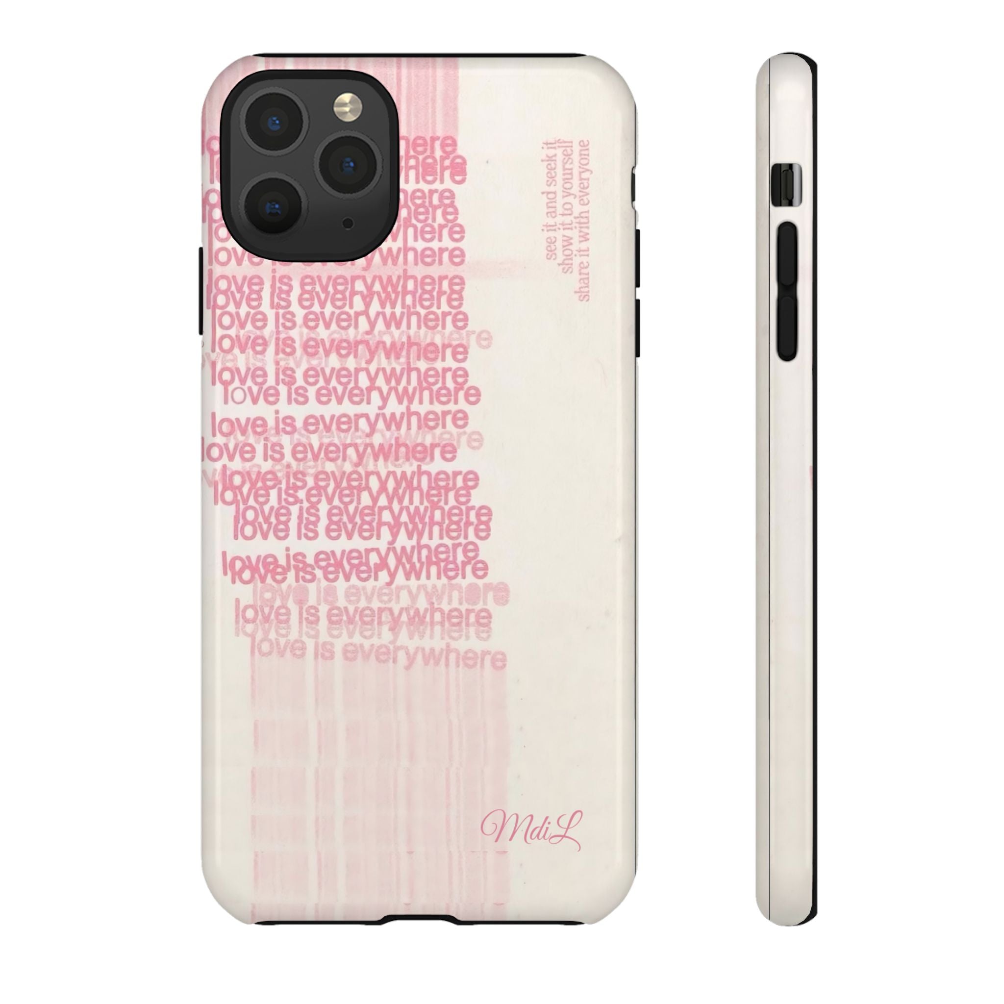 Love is Everywhere | Pink and White - Mare di Luna