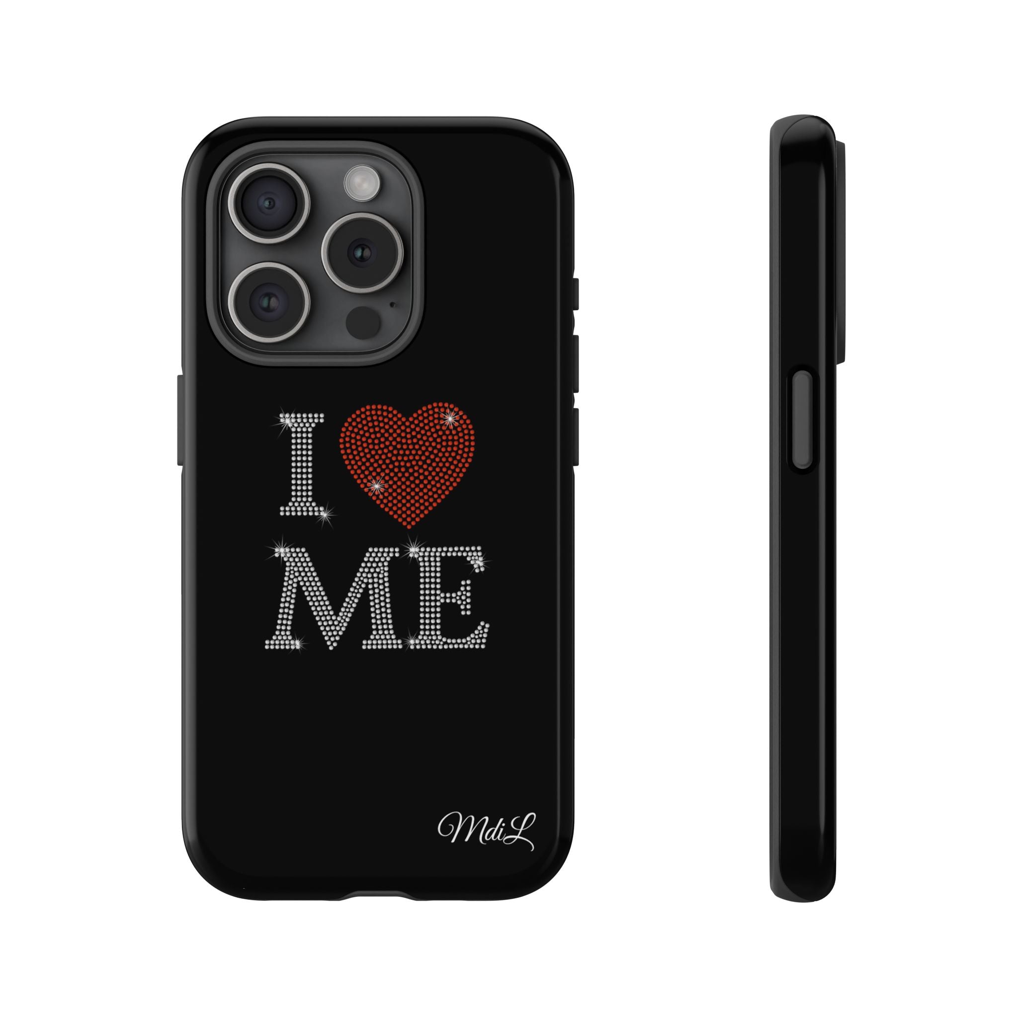 I Love Me iPhone Case