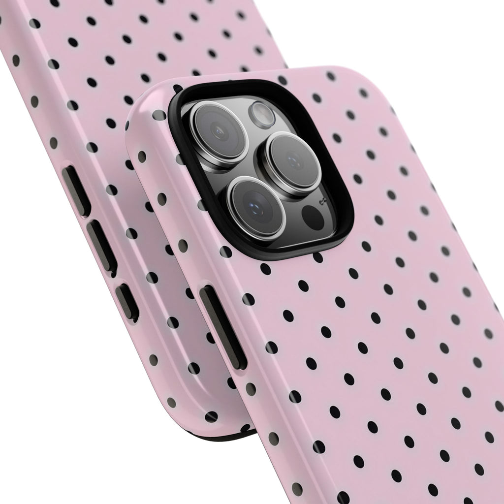 Polka Dots | Pink and Black - Mare di Luna