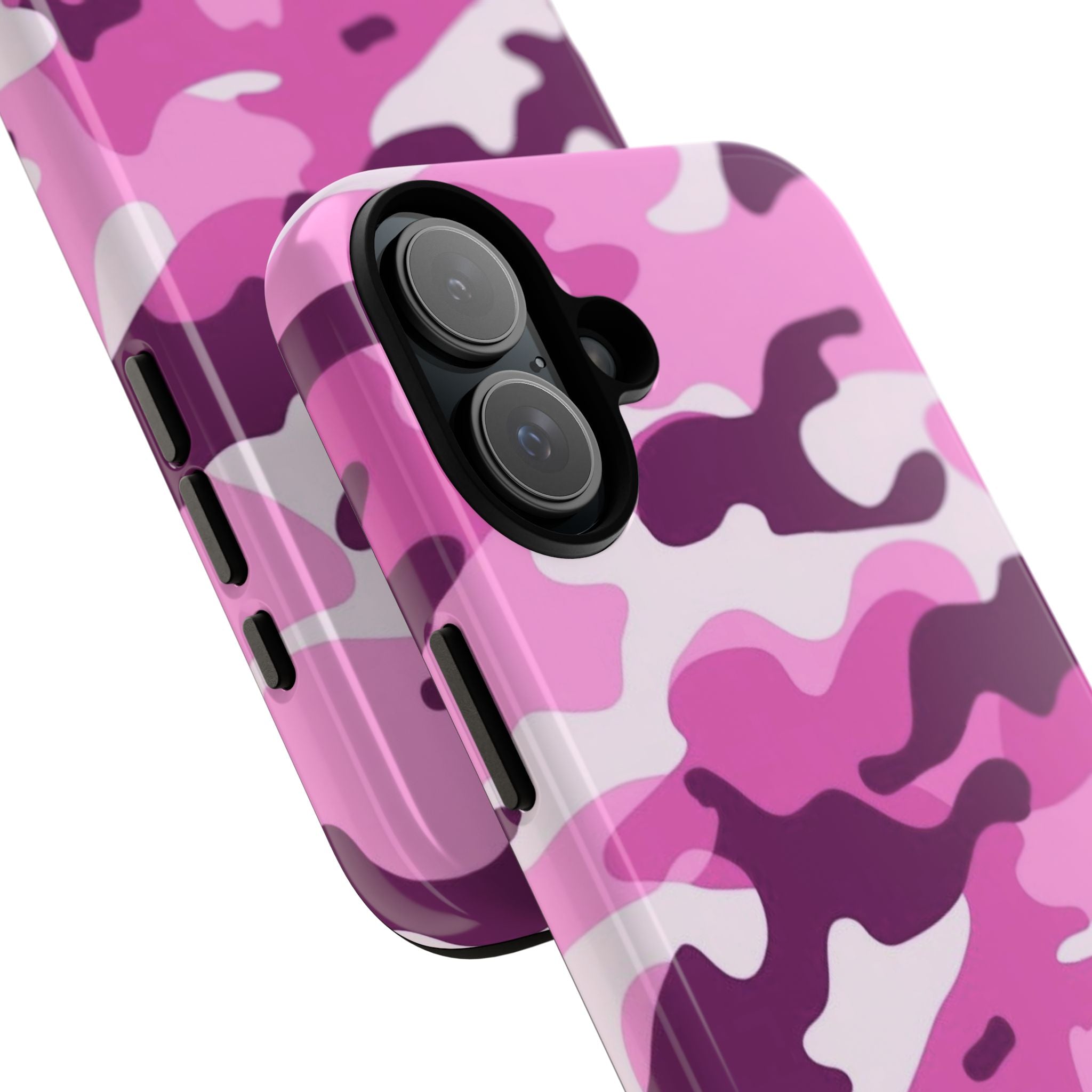 Fuschia Camo iPhone Case