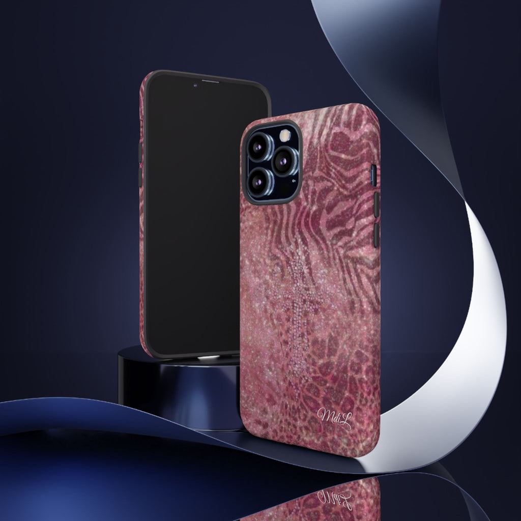 Pink Cross iPhone Case