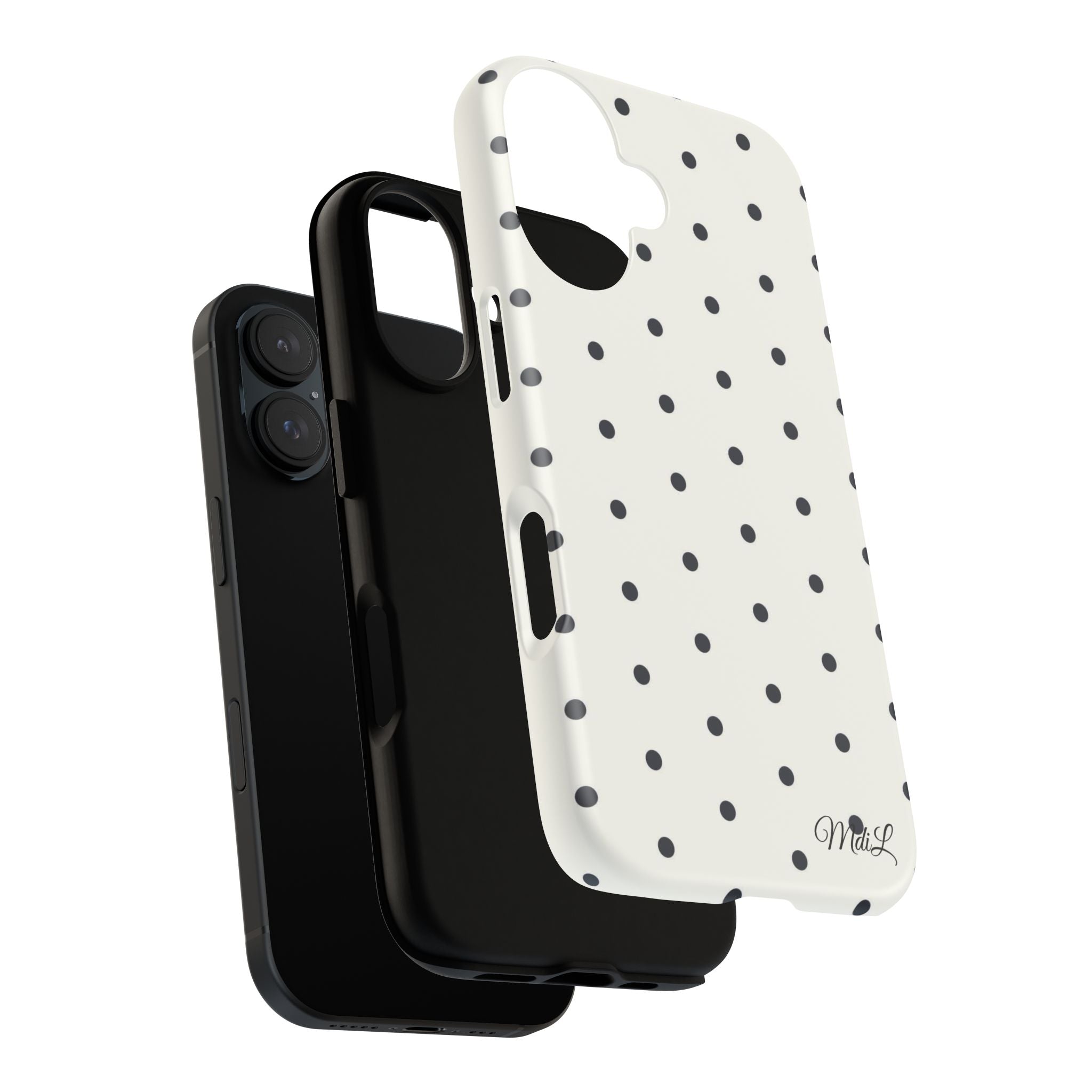 Polka Dots | Black and White - Mare di Luna