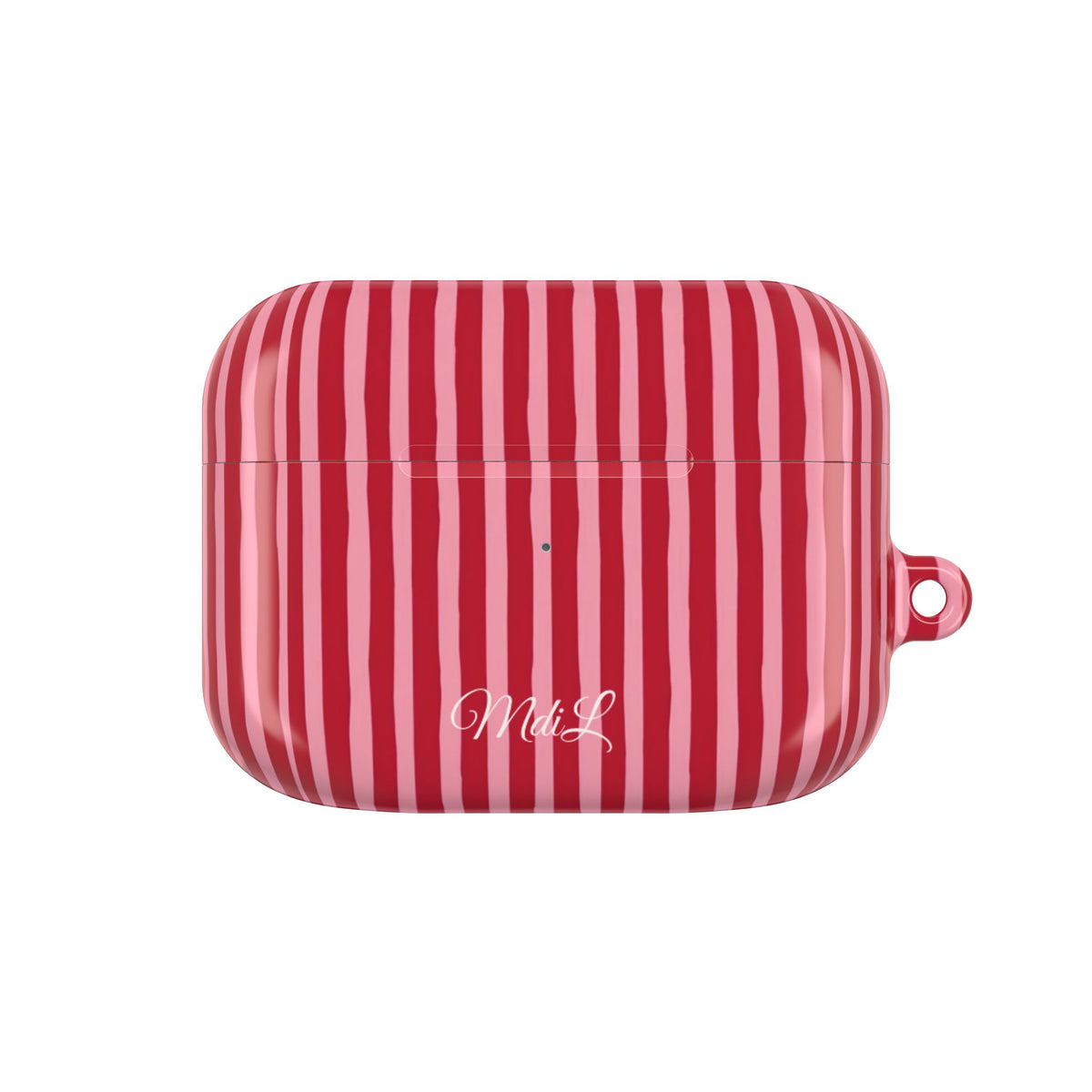 Strawberry Stripes AirPods Case