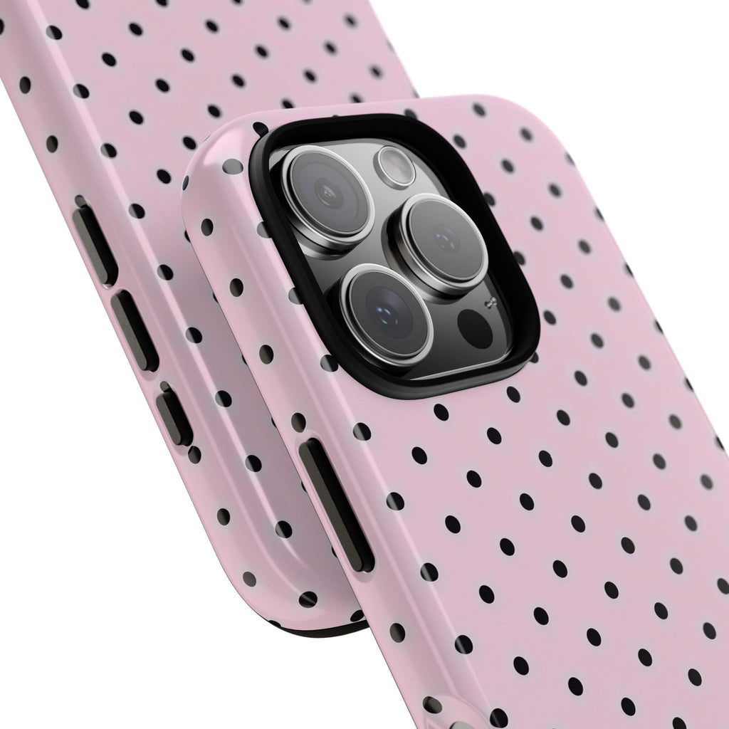 Polka Dots | Pink and Black - Mare di Luna