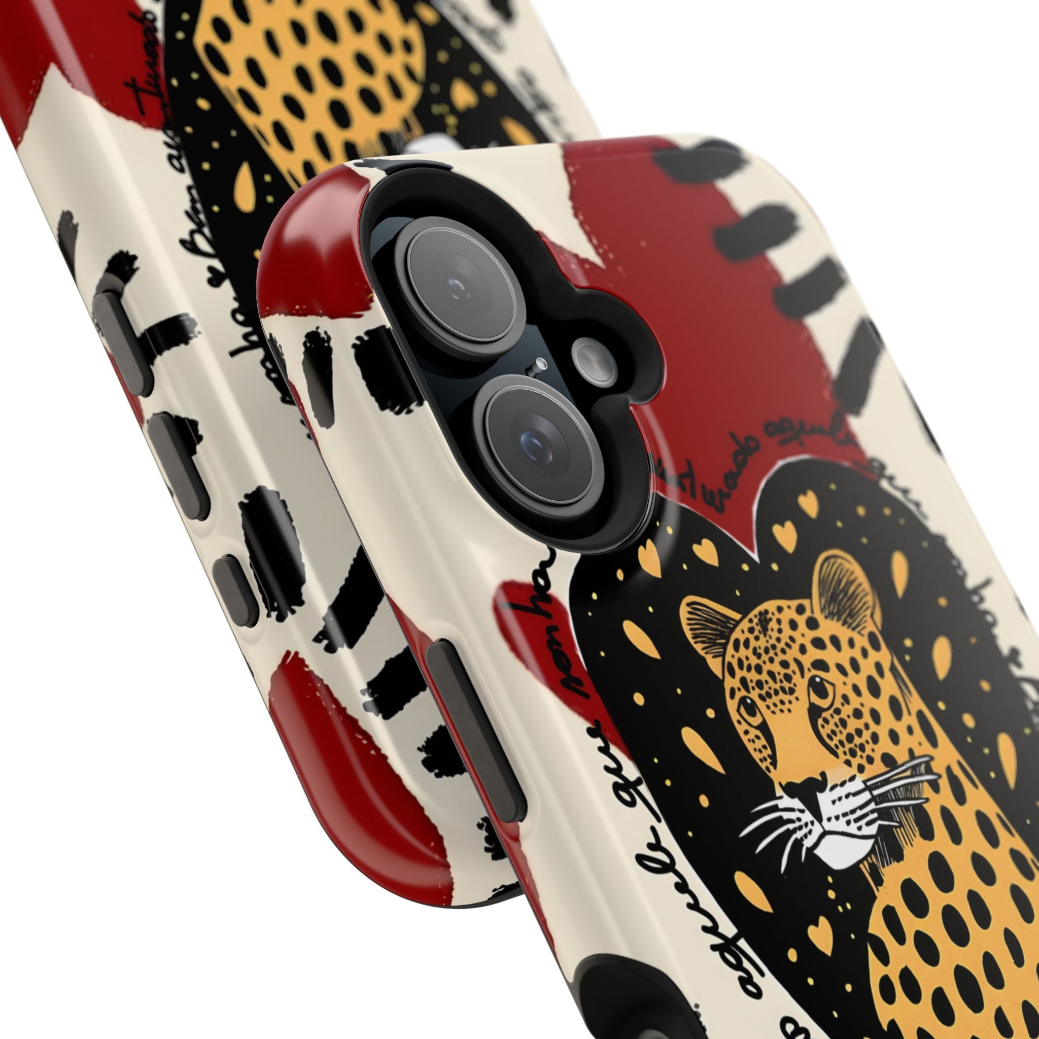 Leopard Hearts MagSafe