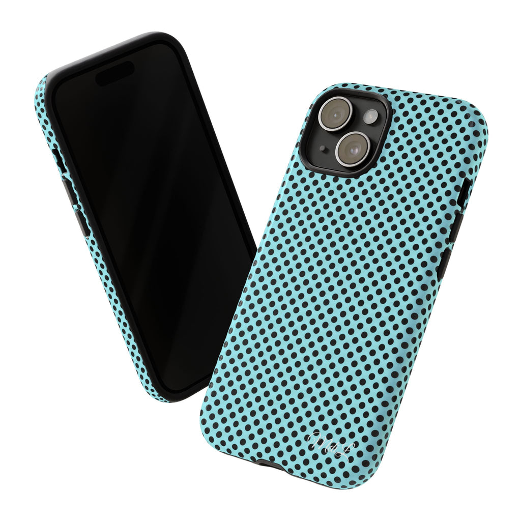 Polka Dots | Black and Blue - Mare di Luna