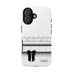 Dotted Lace | Black and White - Mare di Luna