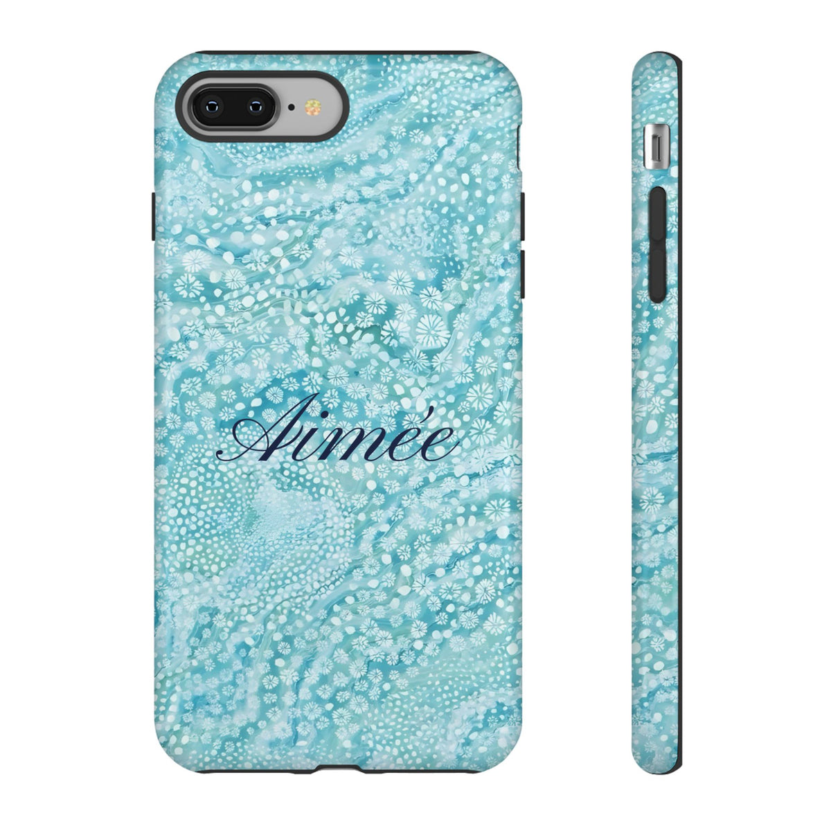 Teal Florals Personalized