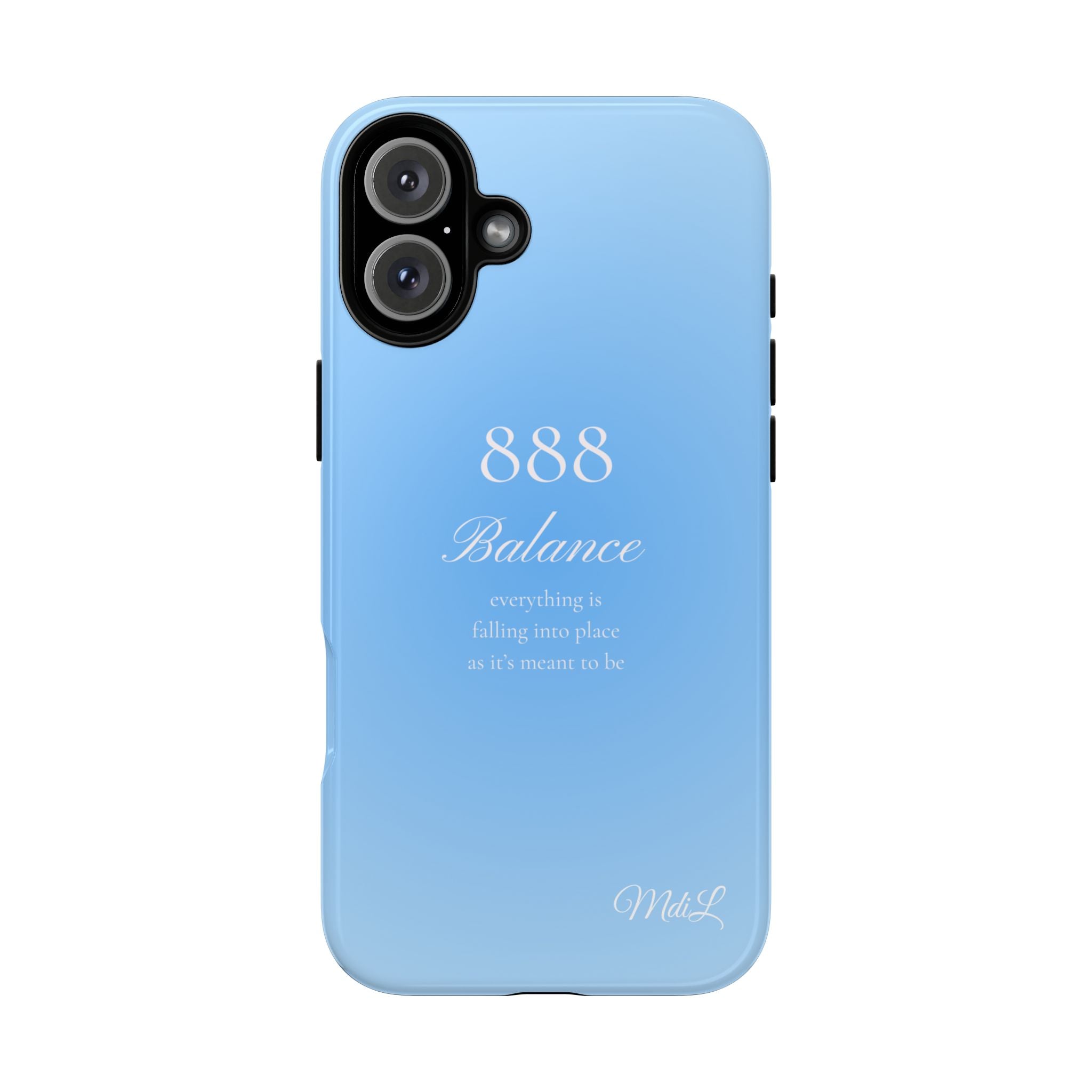 888 Balance iPhone Case