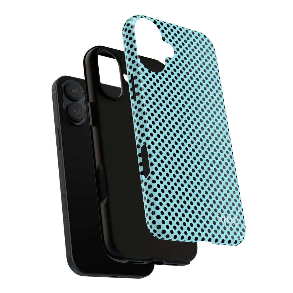 Polka Dots | Black and Blue - Mare di Luna