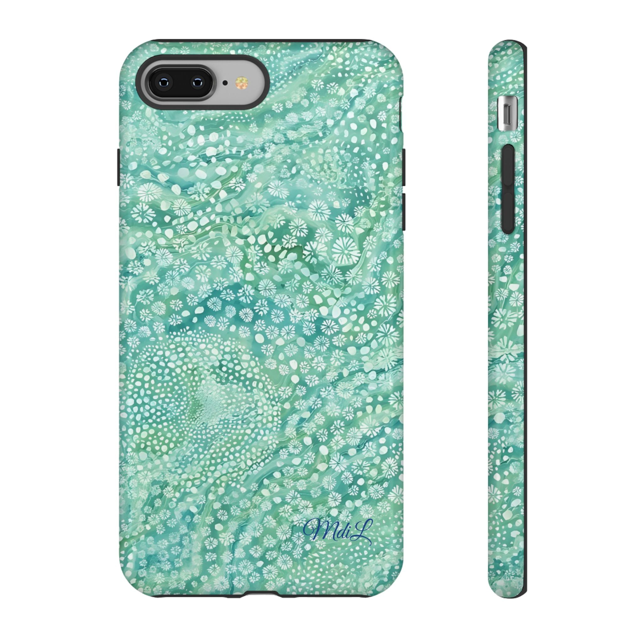 Teal Florals