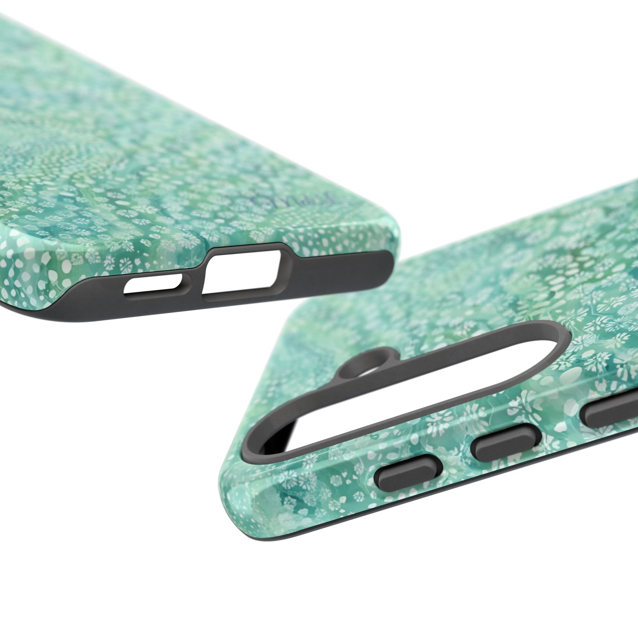 Teal Florals