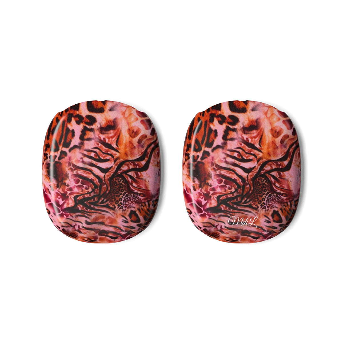 Animal Print Coral AirPods Max Case