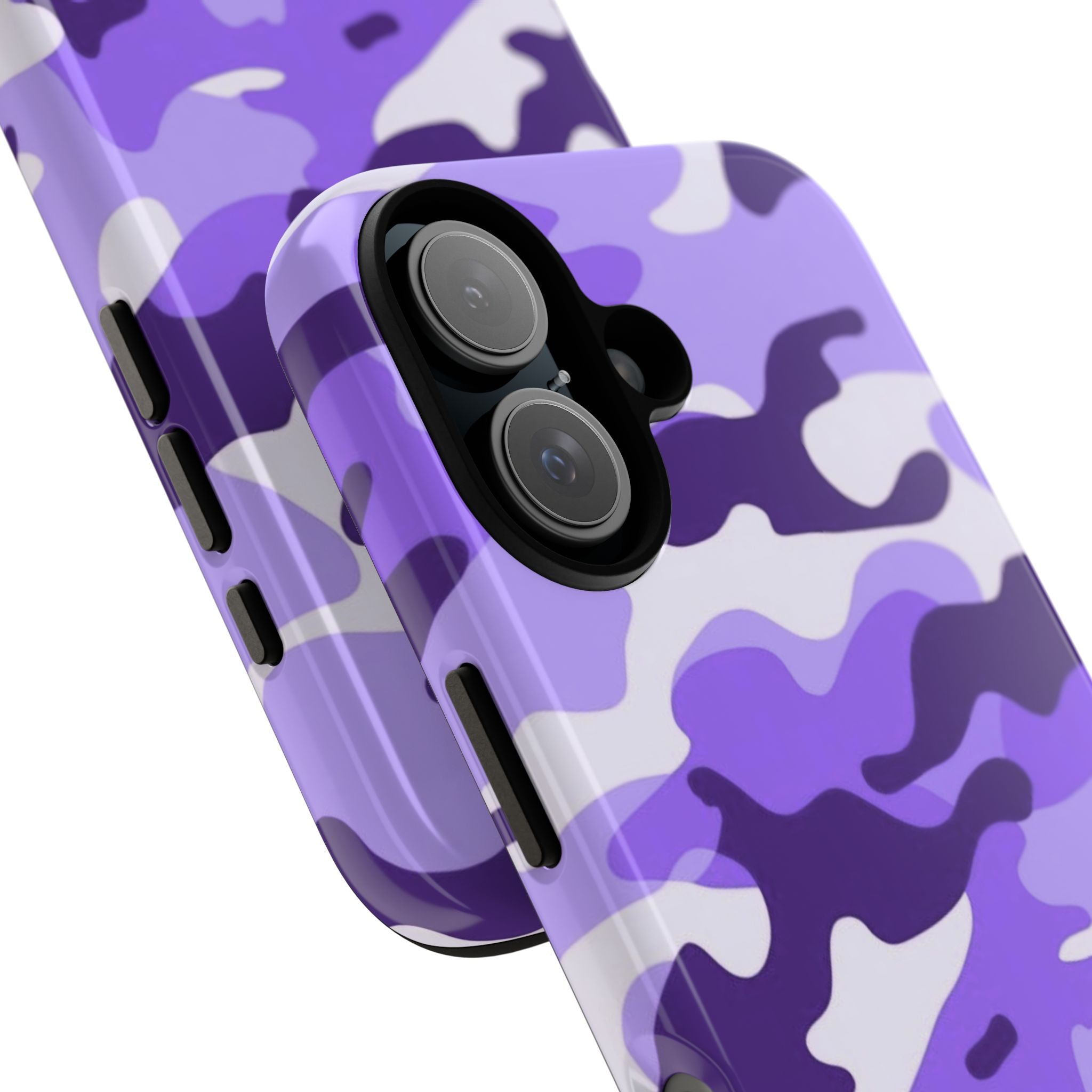 Purple Camo iPhone Case
