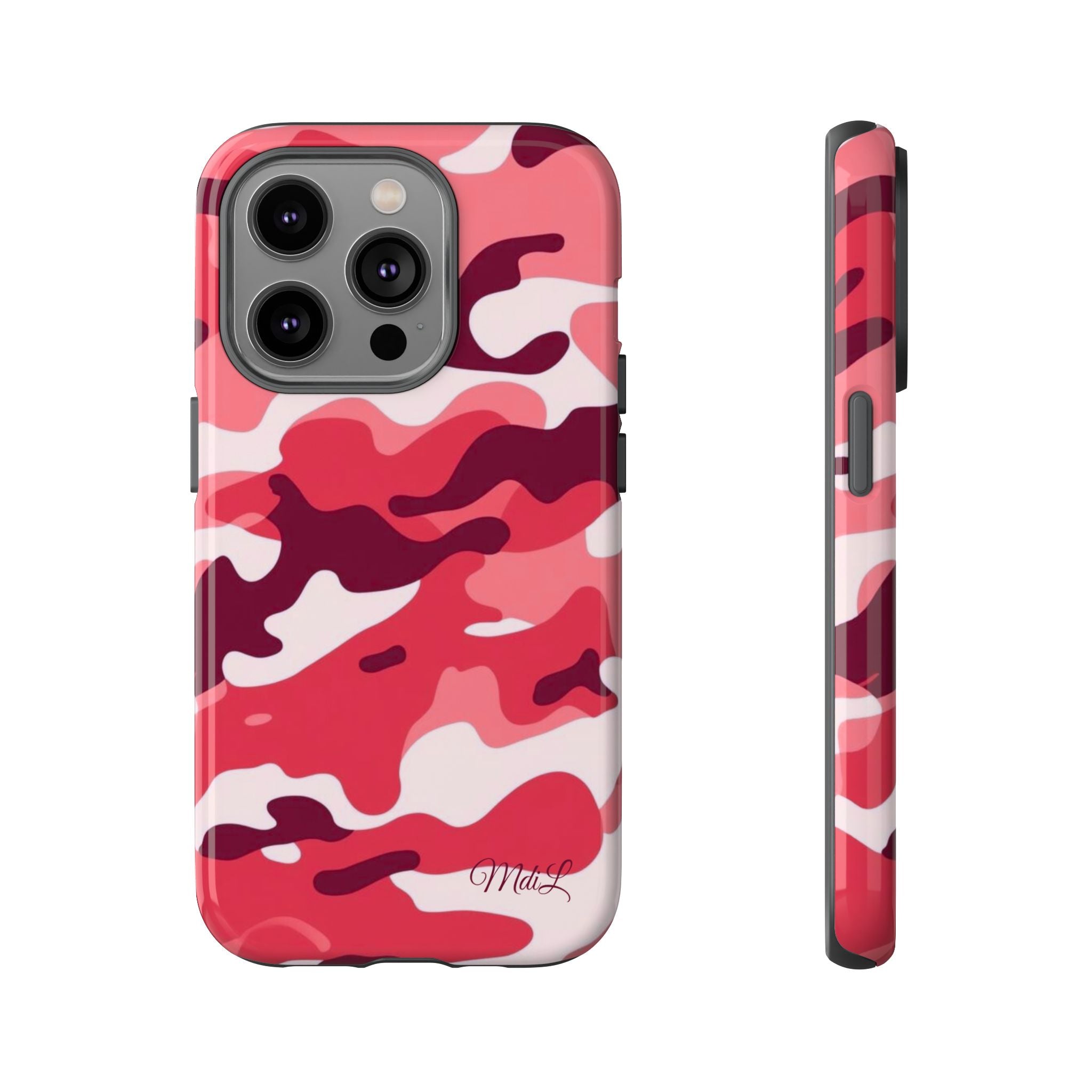 Red Camo iPhone Case