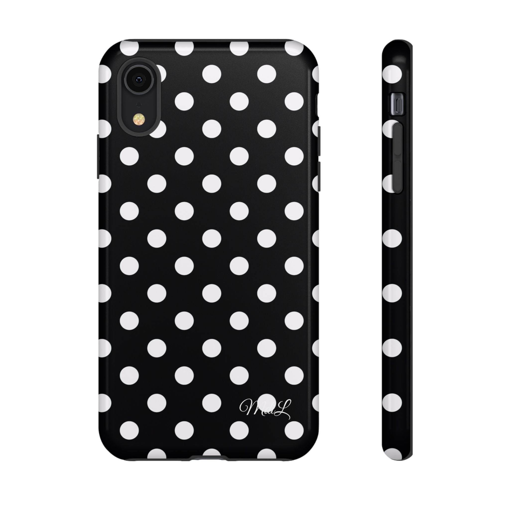 Polka Dots | White and Black - Mare di Luna