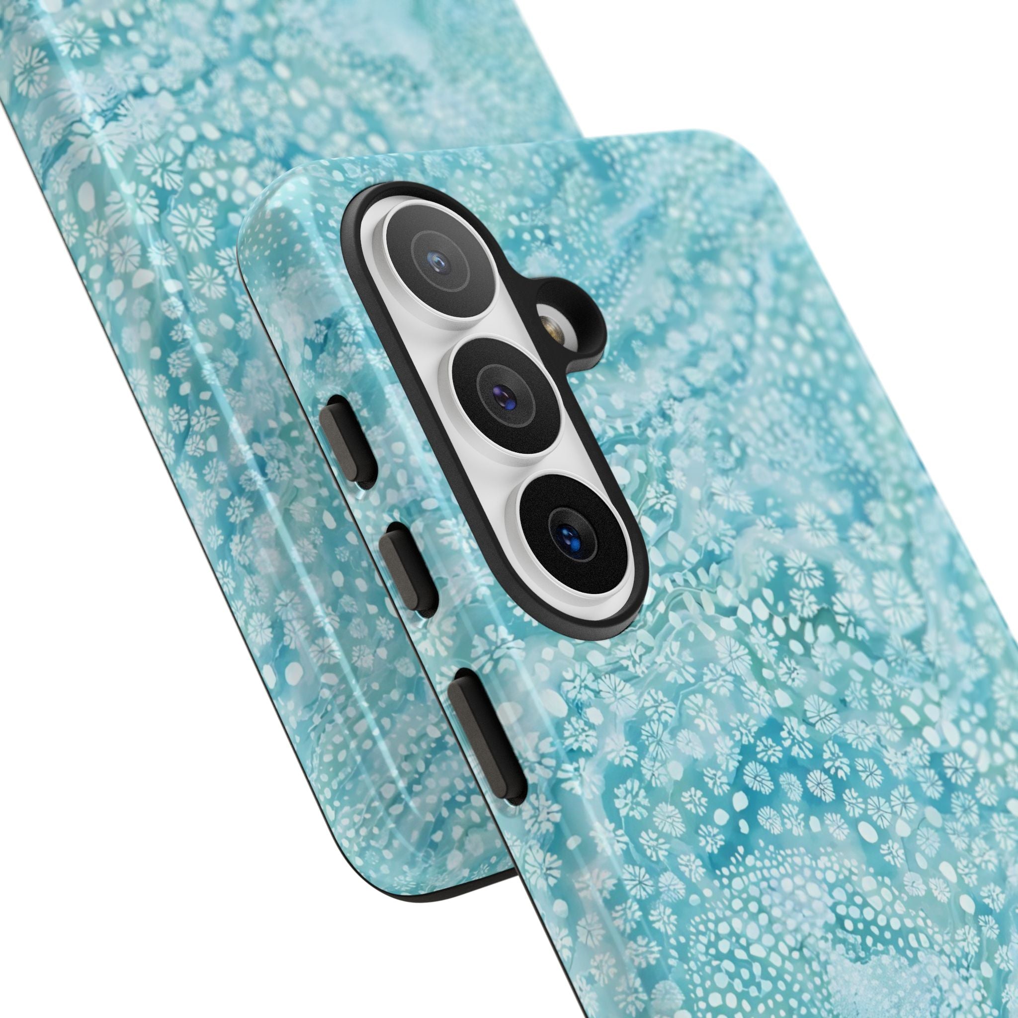 Teal Florals