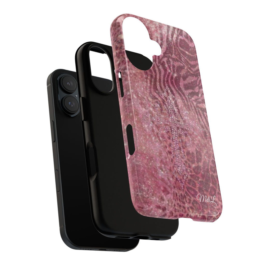 Pink Cross iPhone Case