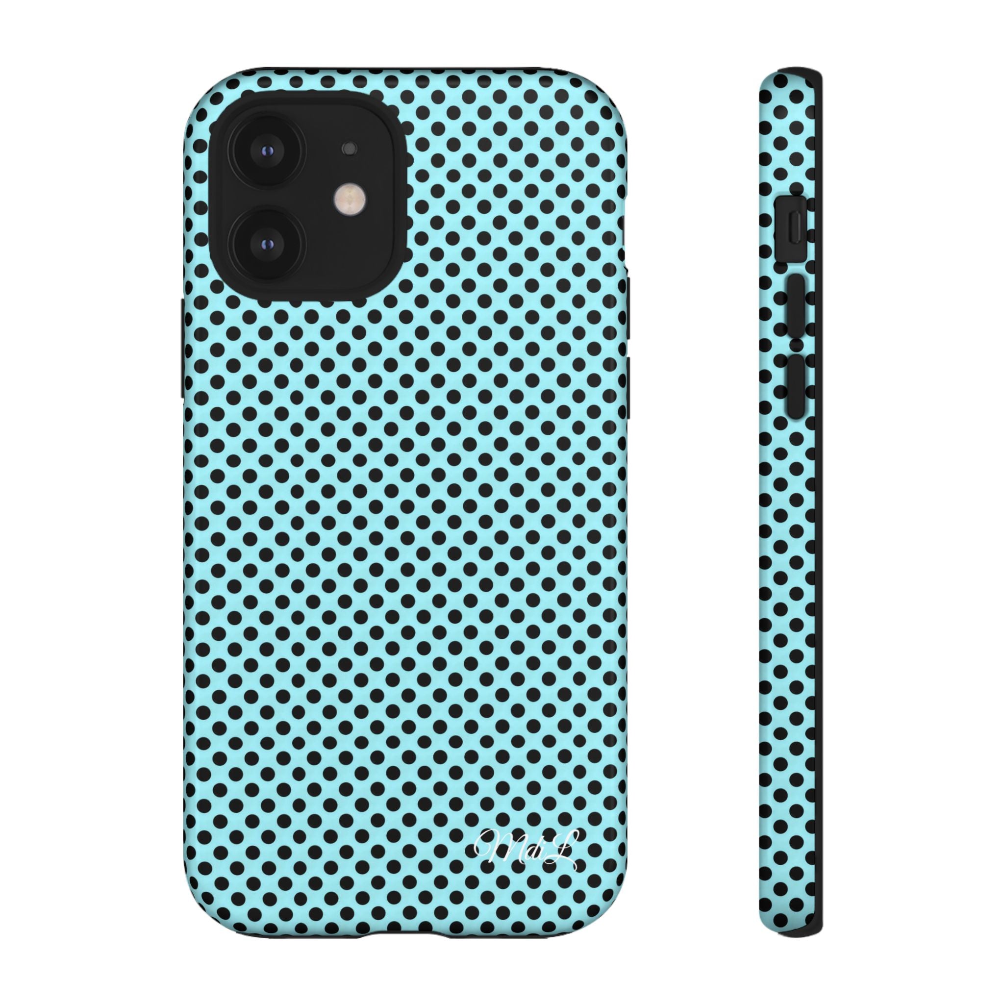 Polka Dots | Black and Blue - Mare di Luna