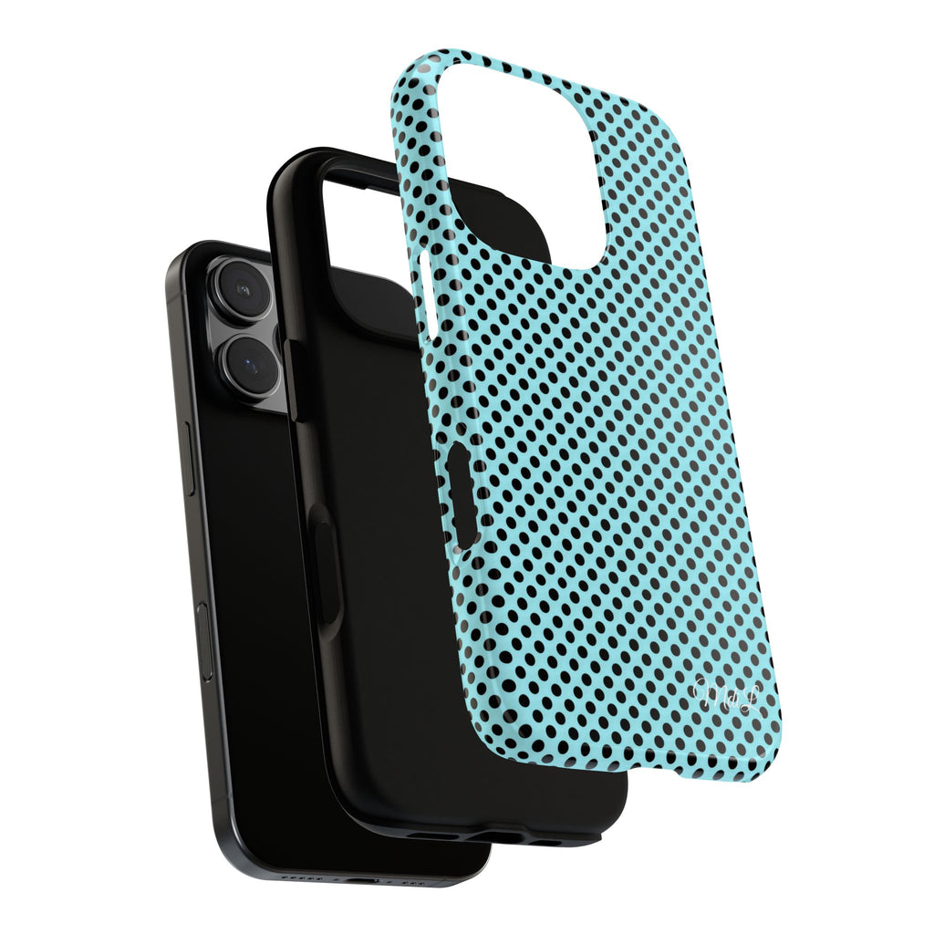 Polka Dots | Black and Blue - Mare di Luna