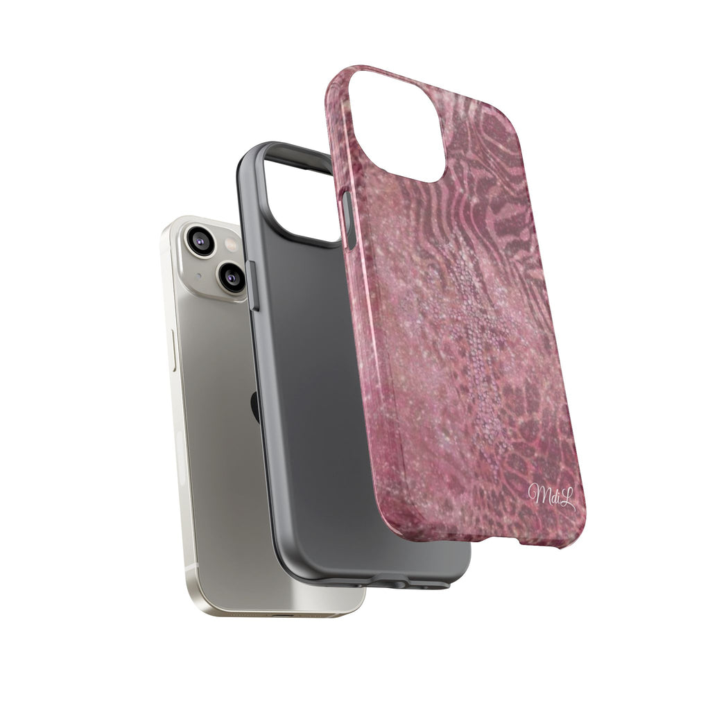Pink Cross iPhone Case