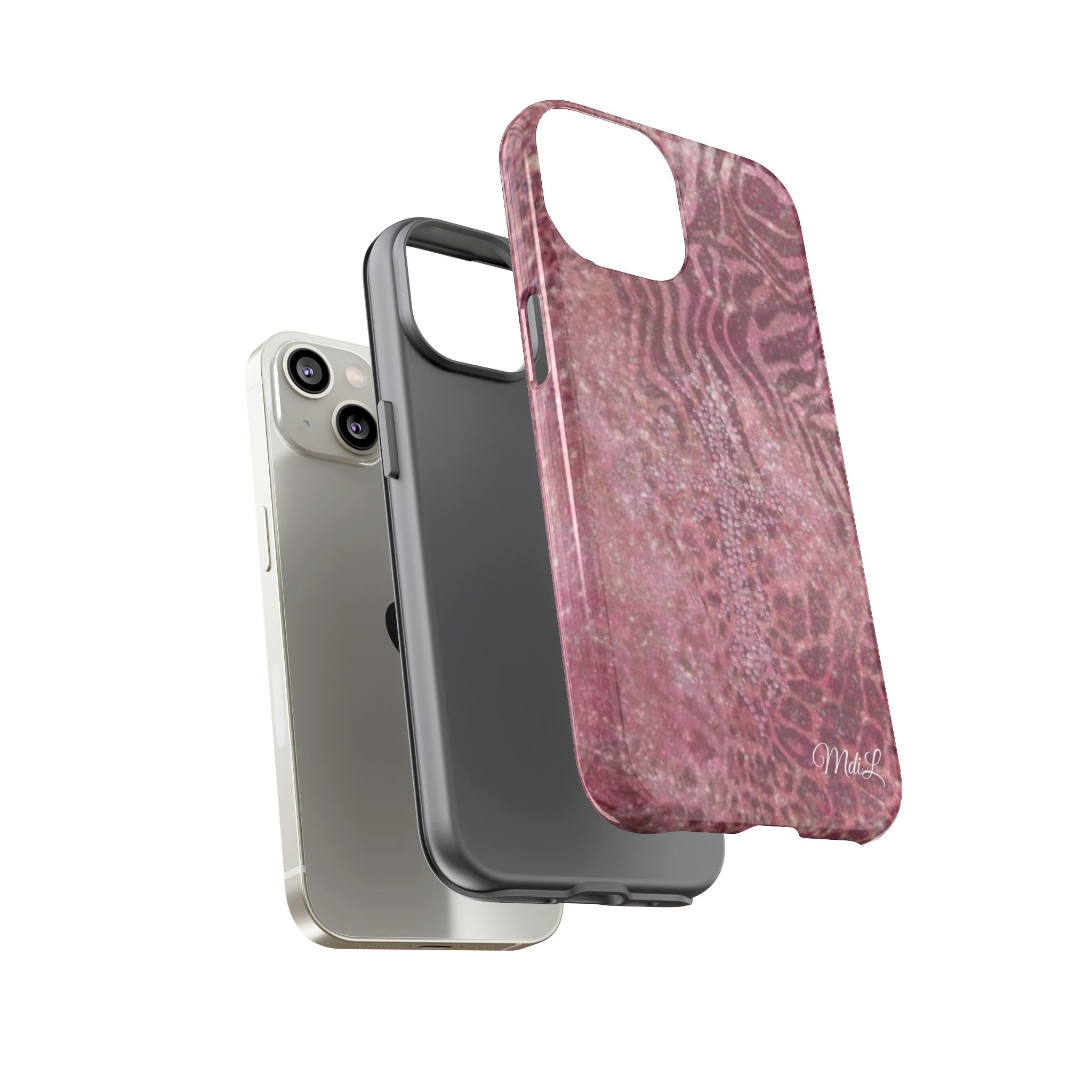 Pink Cross iPhone Case