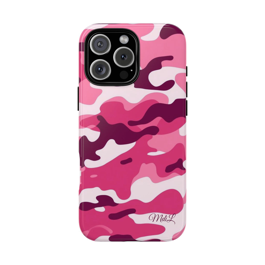 Pink Camo iPhone Case