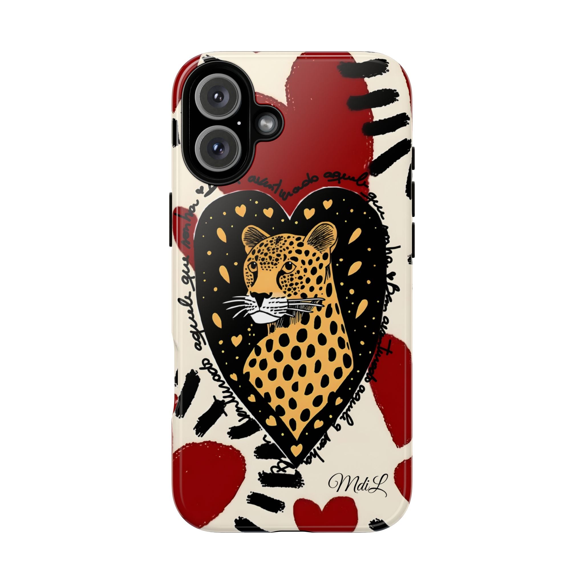 Leopard | Red Hearts - Mare di Luna