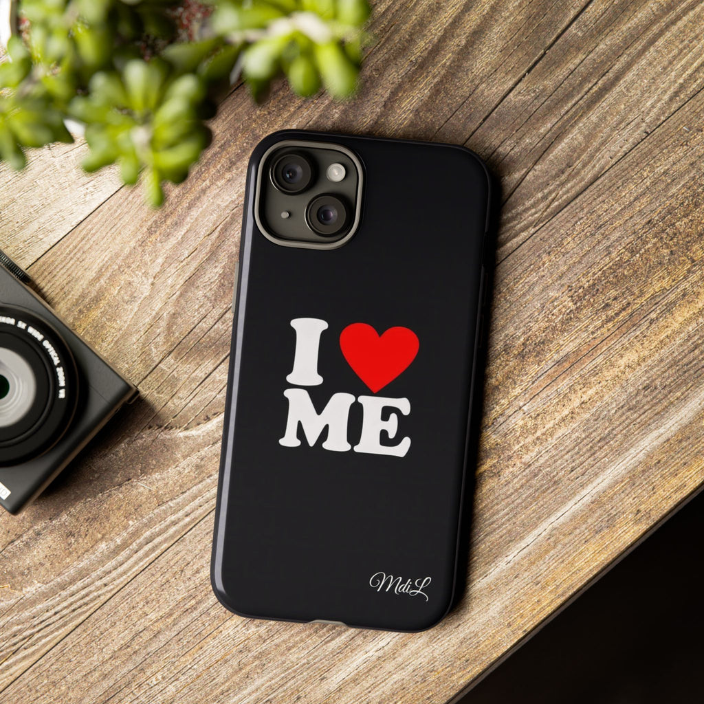 I Love Me iPhone Case