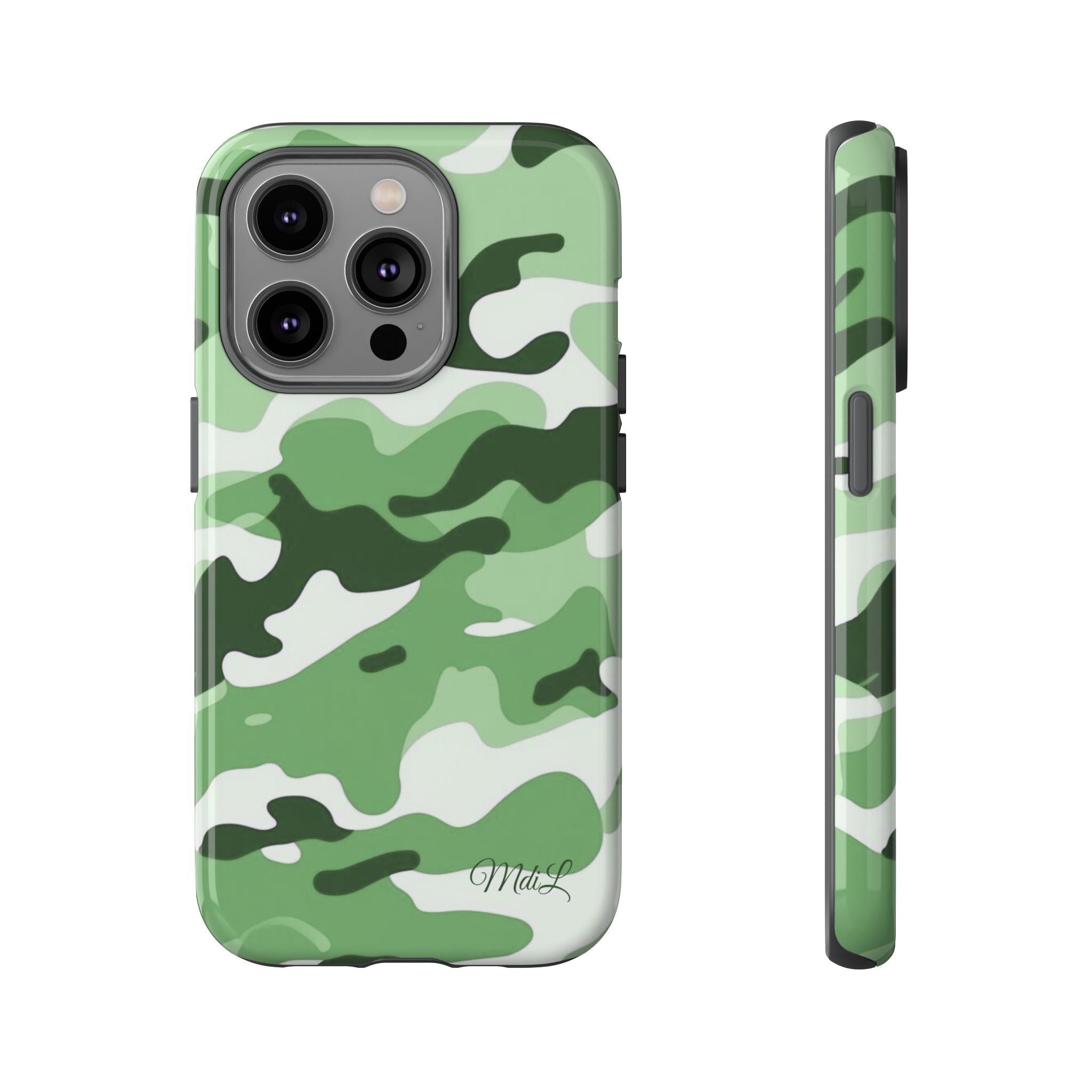 Mint Camo iPhone Case