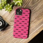 Pink Moustache iPhone Case