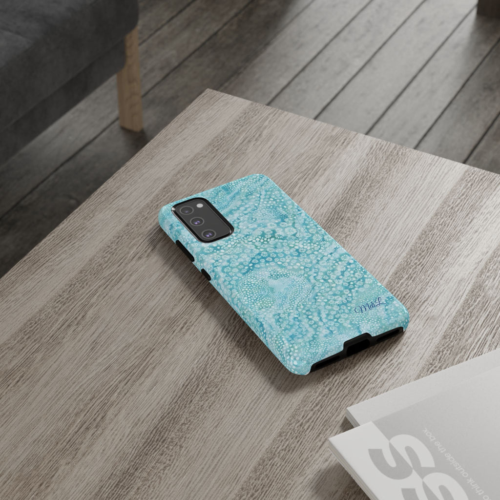 Teal Florals