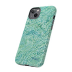 Teal Florals