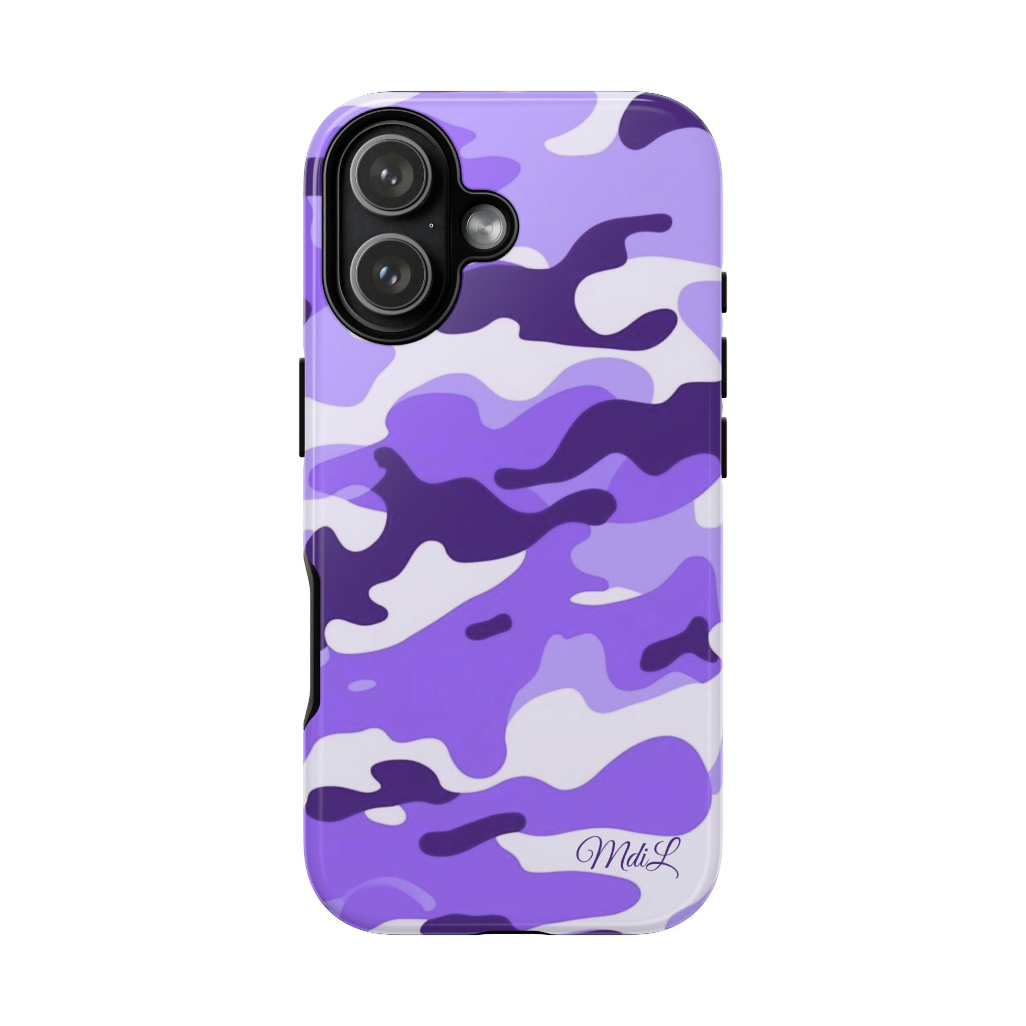 Purple Camo iPhone Case