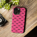 Pink Moustache iPhone Case