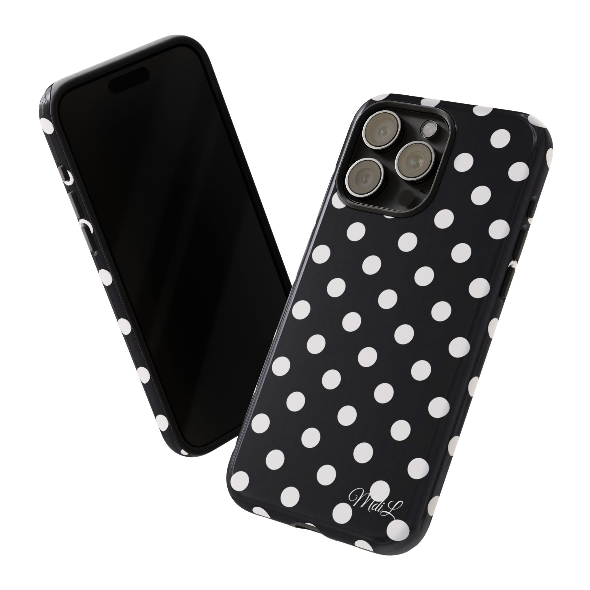 Polka Dots | White and Black - Mare di Luna