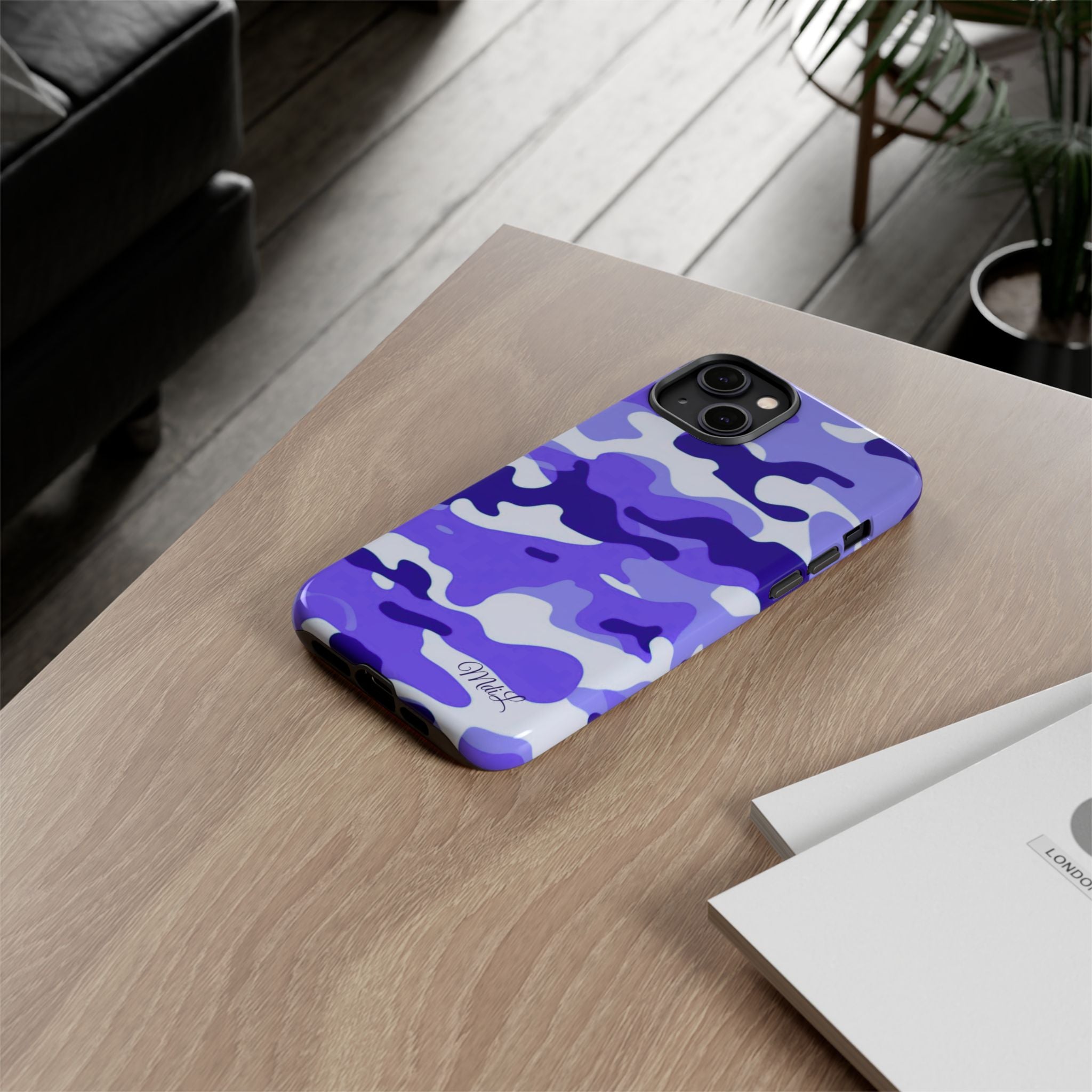 Bluey Camo iPhone Case