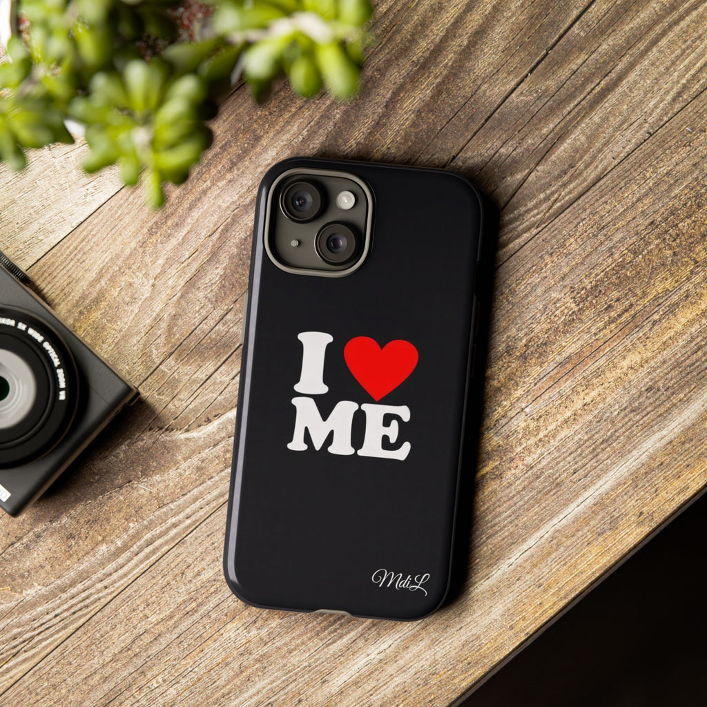 I Love Me iPhone Case