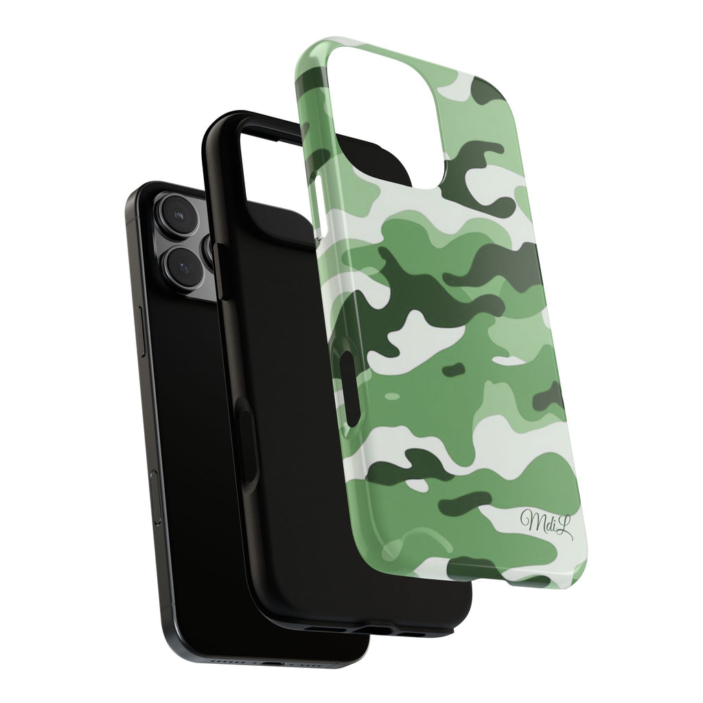 Mint Camo iPhone Case