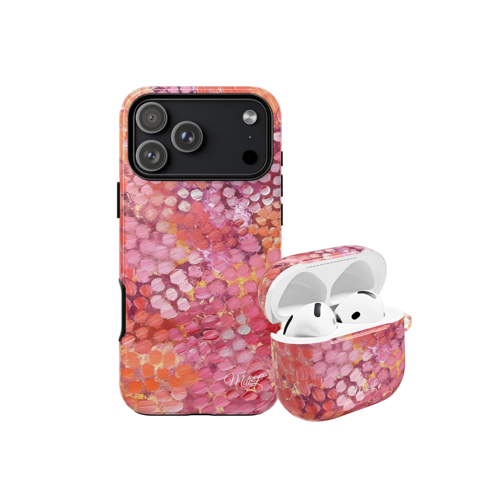 Sunset Bloom MagSafe + AirPod Case